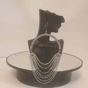 Chandelier Hoop Style Earrings